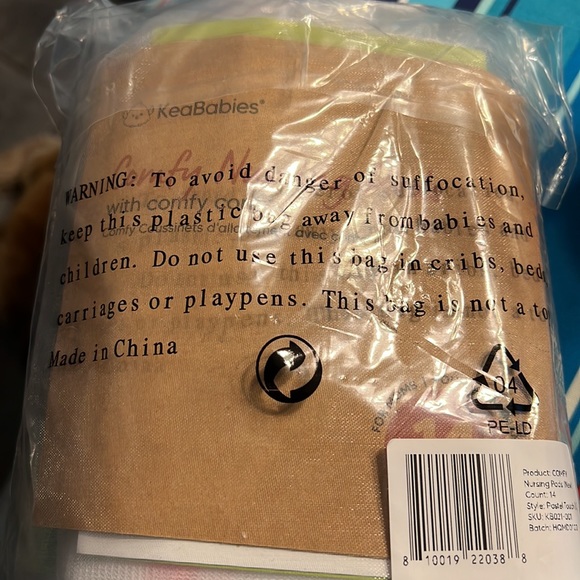 Organic Bamboo Nursing Pads - 14 count - Picture 2 of 3